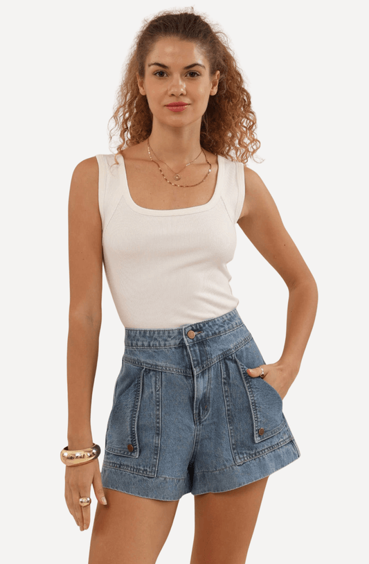Celeste Denim Shorts