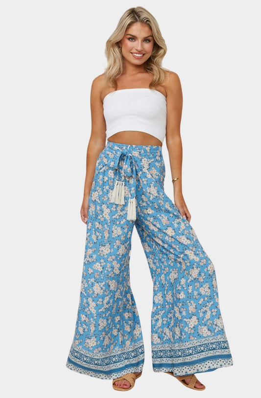 Azure Bloom Pant