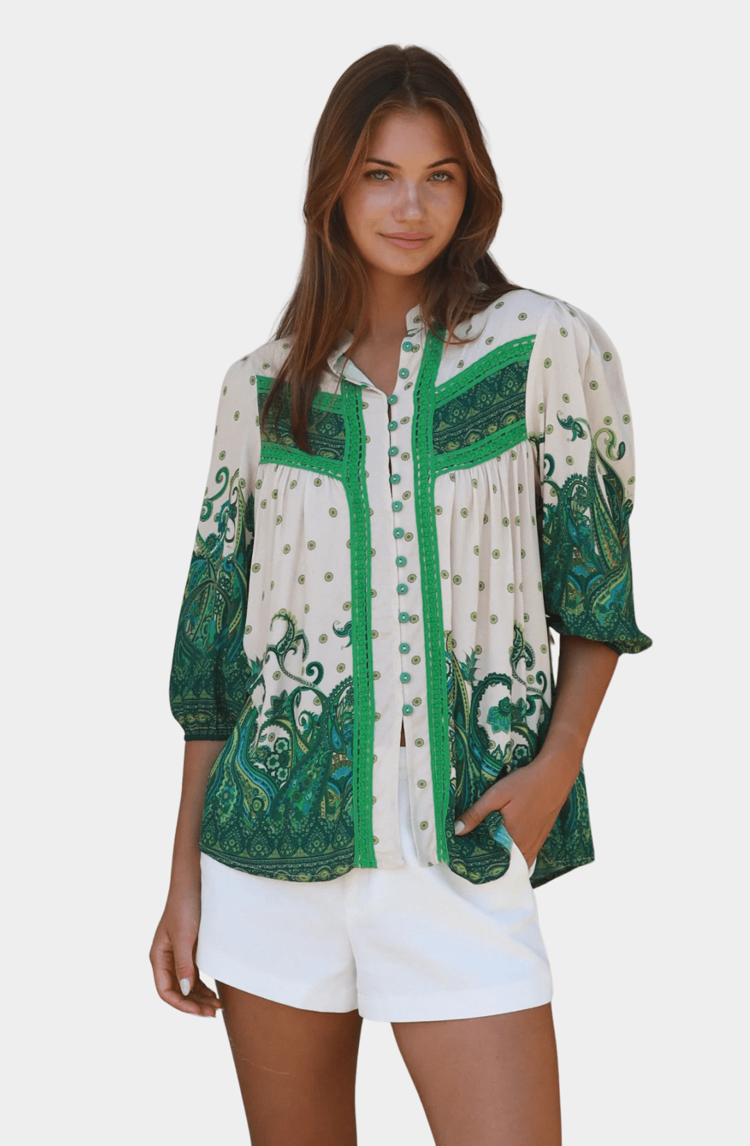 Verde Dream Blouse
