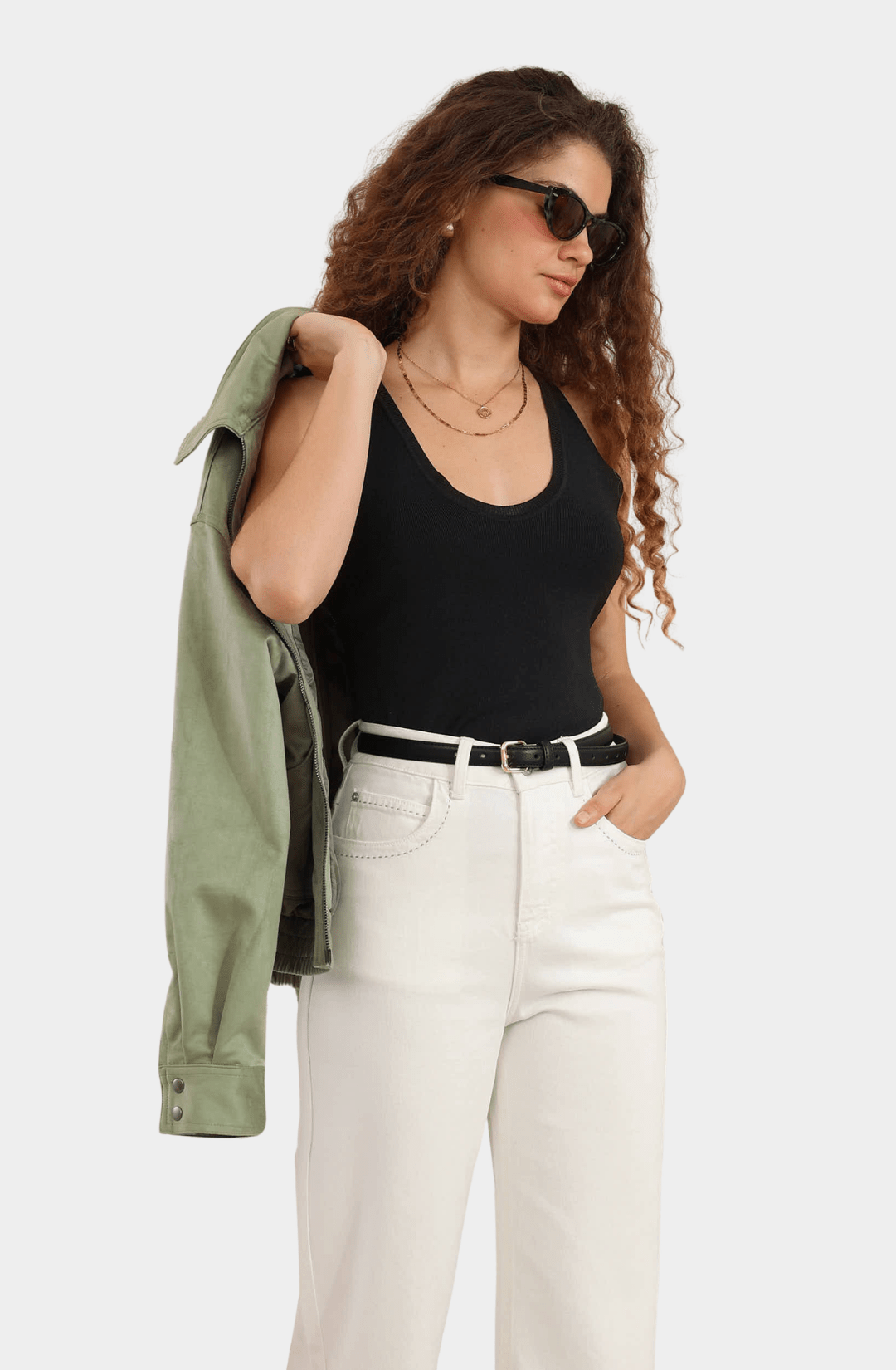 Elara Ribbed Tank