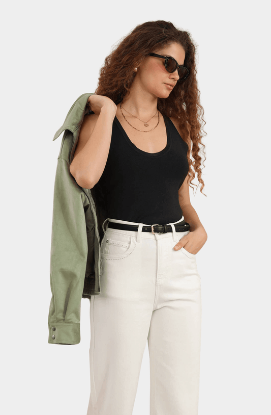 Elara Ribbed Tank