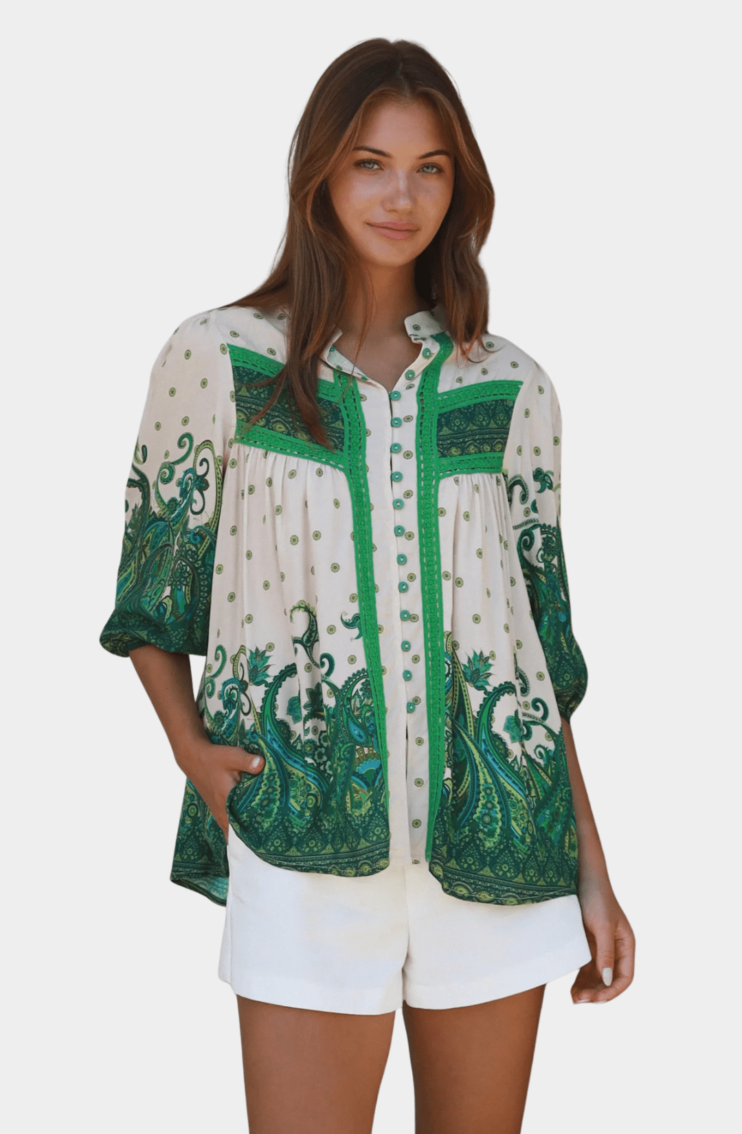 Verde Dream Blouse