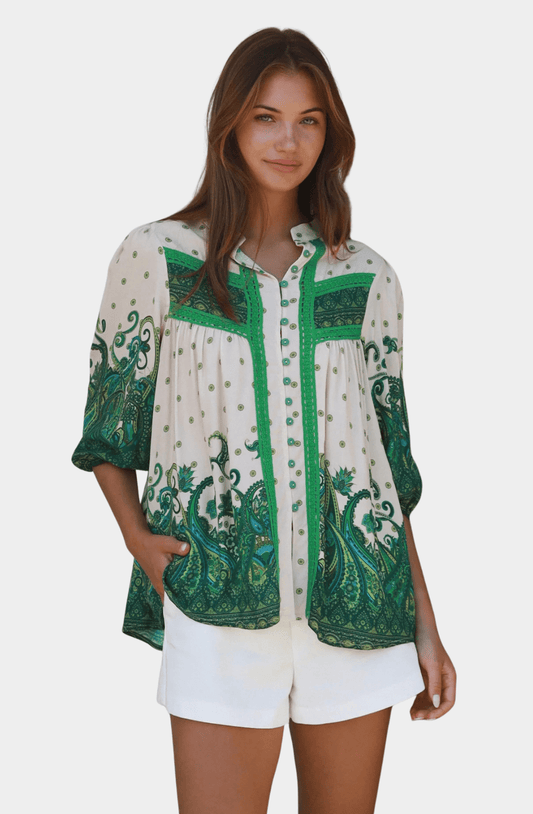 Verde Dream Blouse