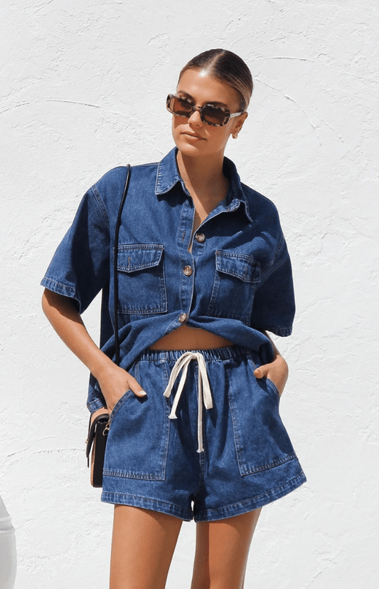 Paloma Denim Set INDIGO